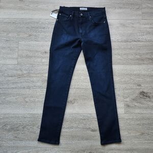 James Jeans High Class Skinny Super Slim Dark Denim Jeans Womens 29 High Rise